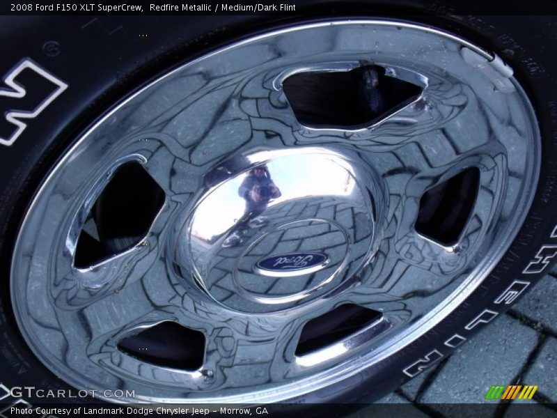 Redfire Metallic / Medium/Dark Flint 2008 Ford F150 XLT SuperCrew