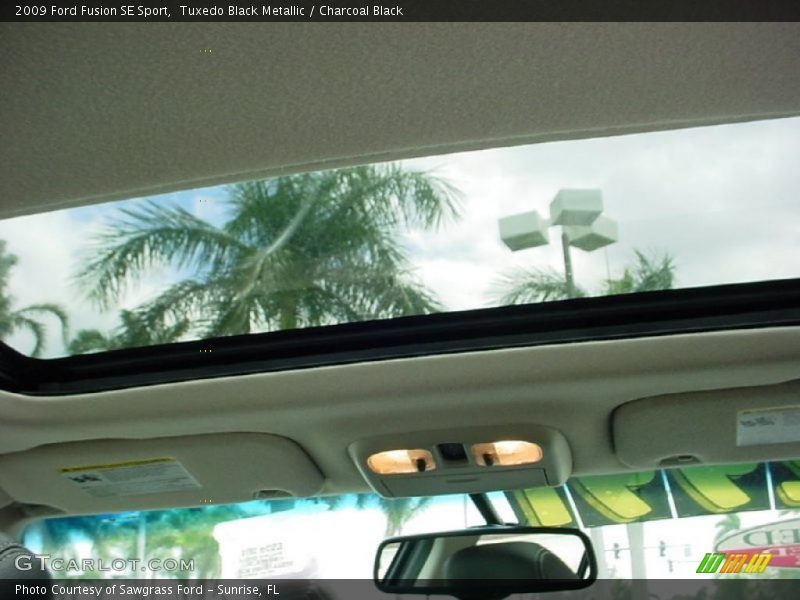 Tuxedo Black Metallic / Charcoal Black 2009 Ford Fusion SE Sport