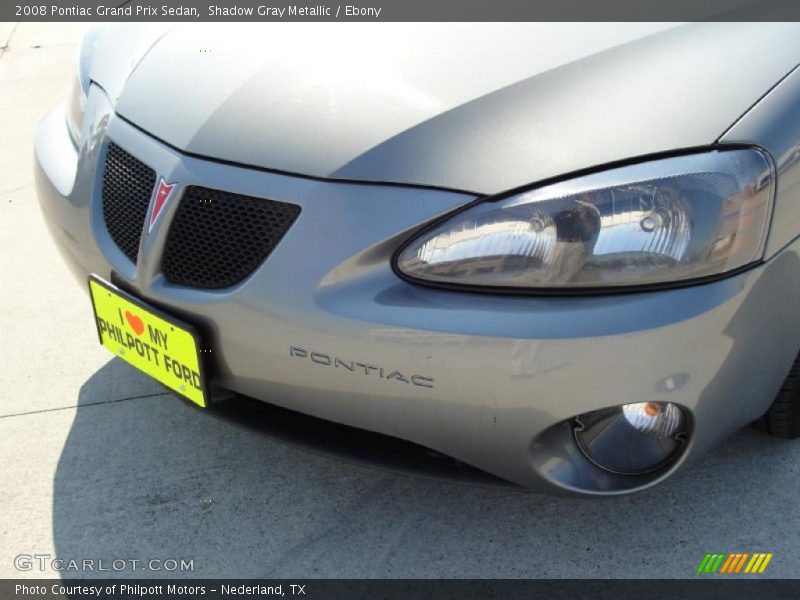 Shadow Gray Metallic / Ebony 2008 Pontiac Grand Prix Sedan