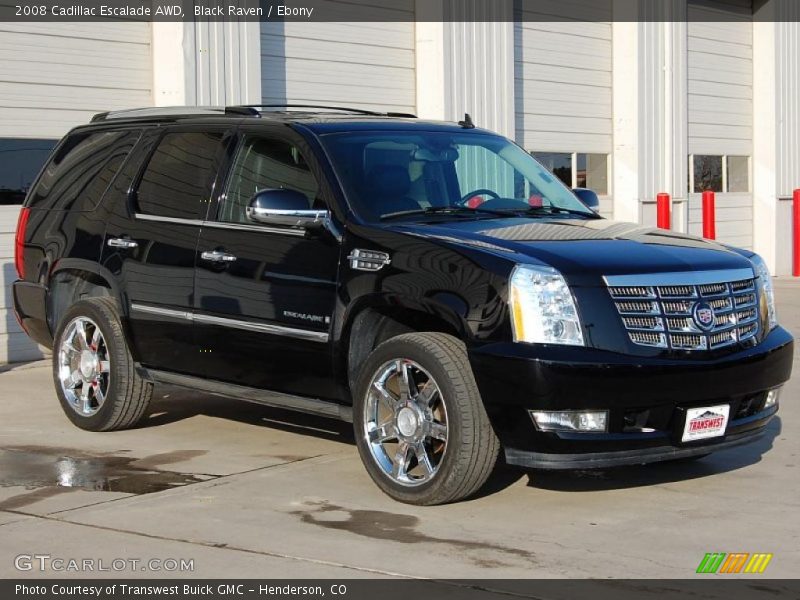 Black Raven / Ebony 2008 Cadillac Escalade AWD