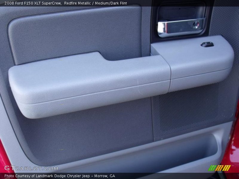 Redfire Metallic / Medium/Dark Flint 2008 Ford F150 XLT SuperCrew