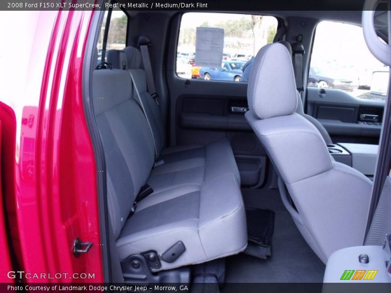 Redfire Metallic / Medium/Dark Flint 2008 Ford F150 XLT SuperCrew