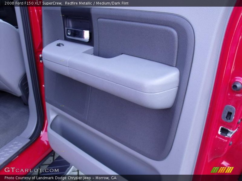 Redfire Metallic / Medium/Dark Flint 2008 Ford F150 XLT SuperCrew