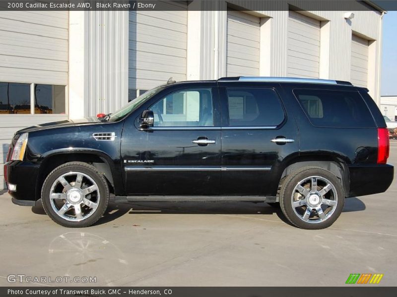 Black Raven / Ebony 2008 Cadillac Escalade AWD