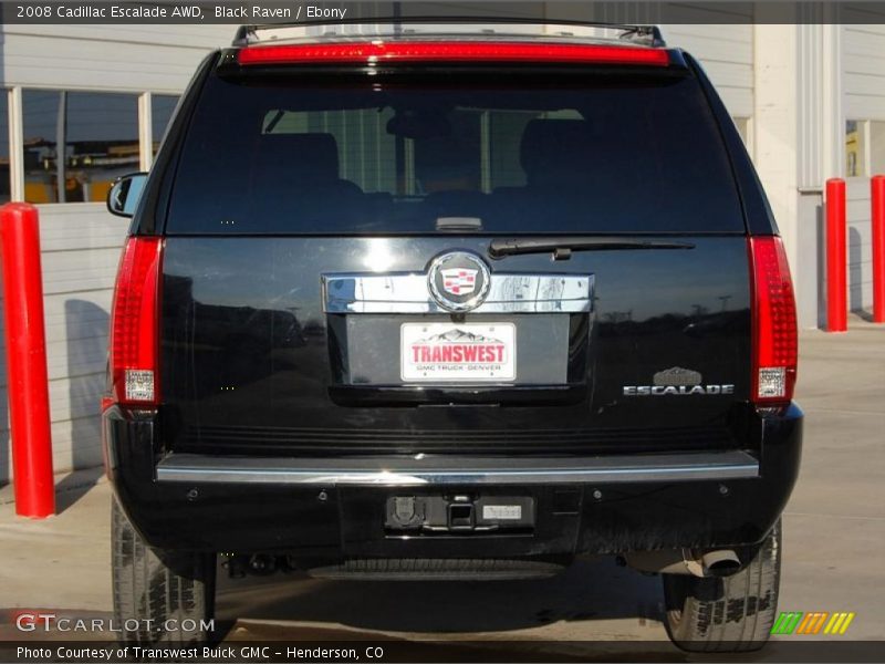 Black Raven / Ebony 2008 Cadillac Escalade AWD