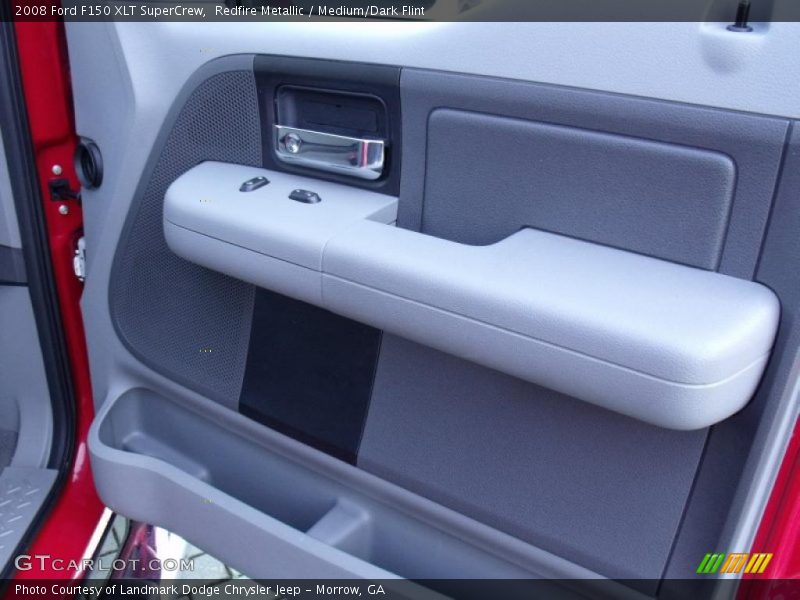Redfire Metallic / Medium/Dark Flint 2008 Ford F150 XLT SuperCrew
