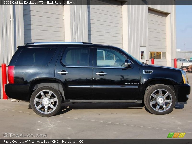 Black Raven / Ebony 2008 Cadillac Escalade AWD