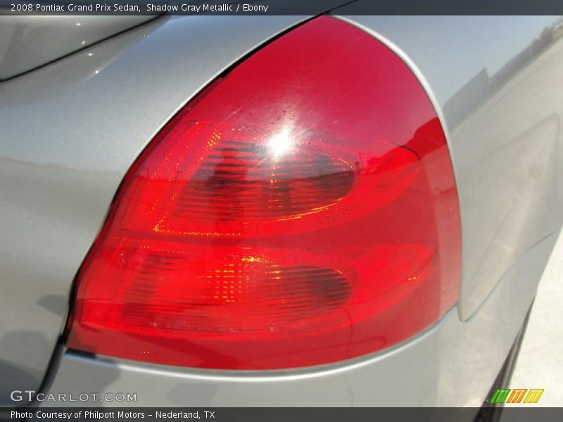 Shadow Gray Metallic / Ebony 2008 Pontiac Grand Prix Sedan