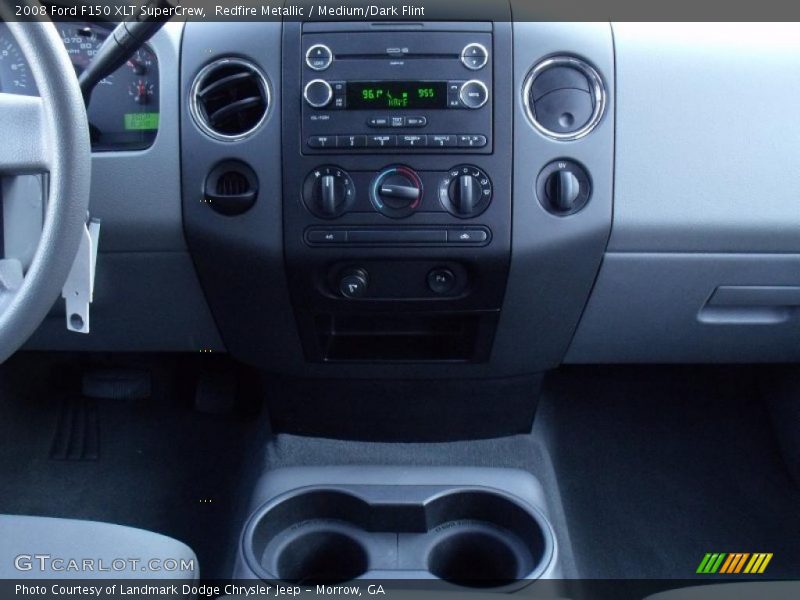 Redfire Metallic / Medium/Dark Flint 2008 Ford F150 XLT SuperCrew