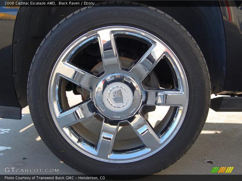 Black Raven / Ebony 2008 Cadillac Escalade AWD