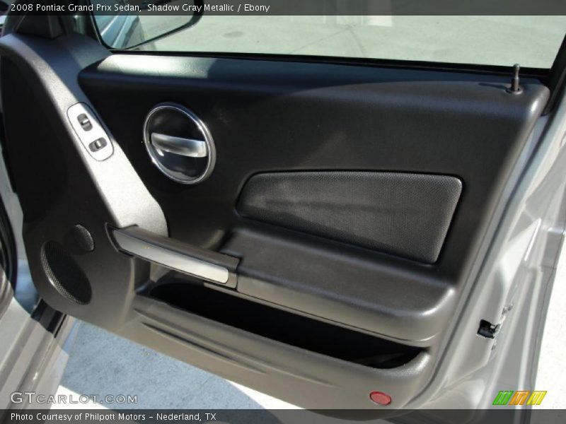 Shadow Gray Metallic / Ebony 2008 Pontiac Grand Prix Sedan