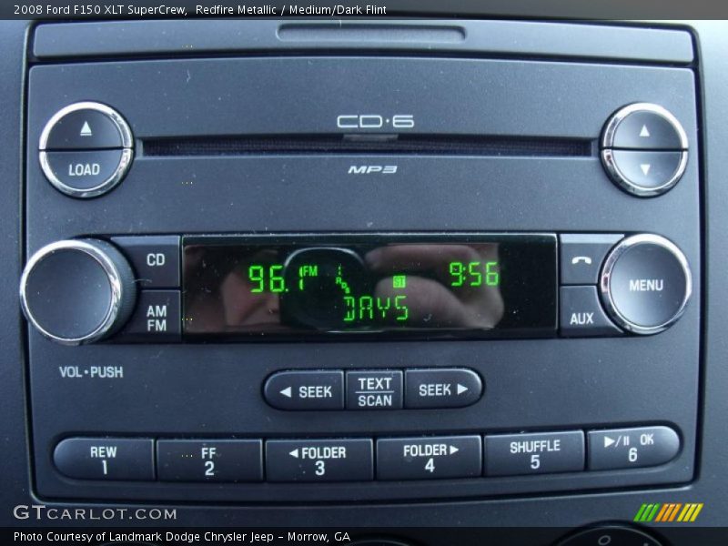Redfire Metallic / Medium/Dark Flint 2008 Ford F150 XLT SuperCrew