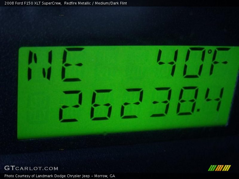 Redfire Metallic / Medium/Dark Flint 2008 Ford F150 XLT SuperCrew