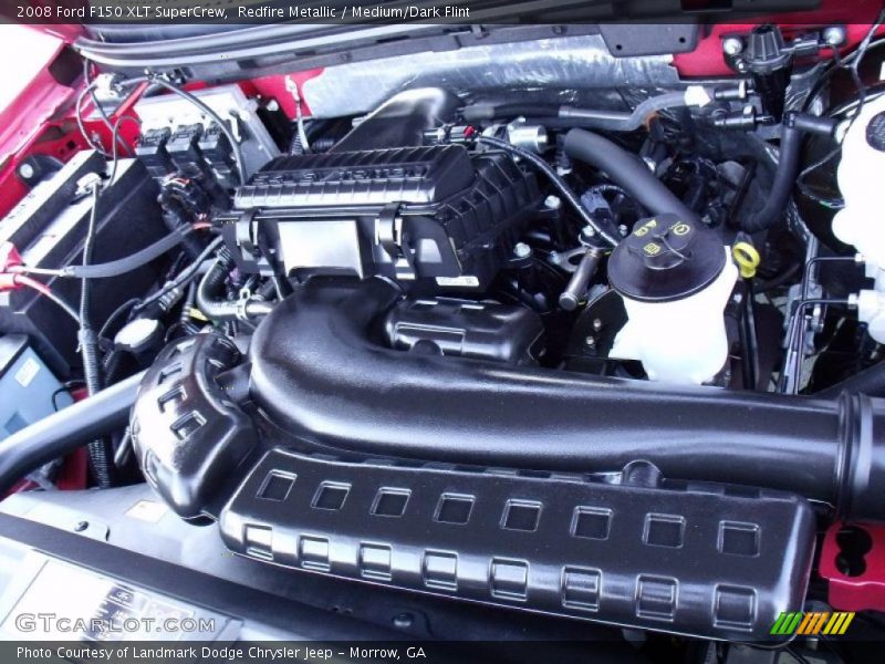 Redfire Metallic / Medium/Dark Flint 2008 Ford F150 XLT SuperCrew