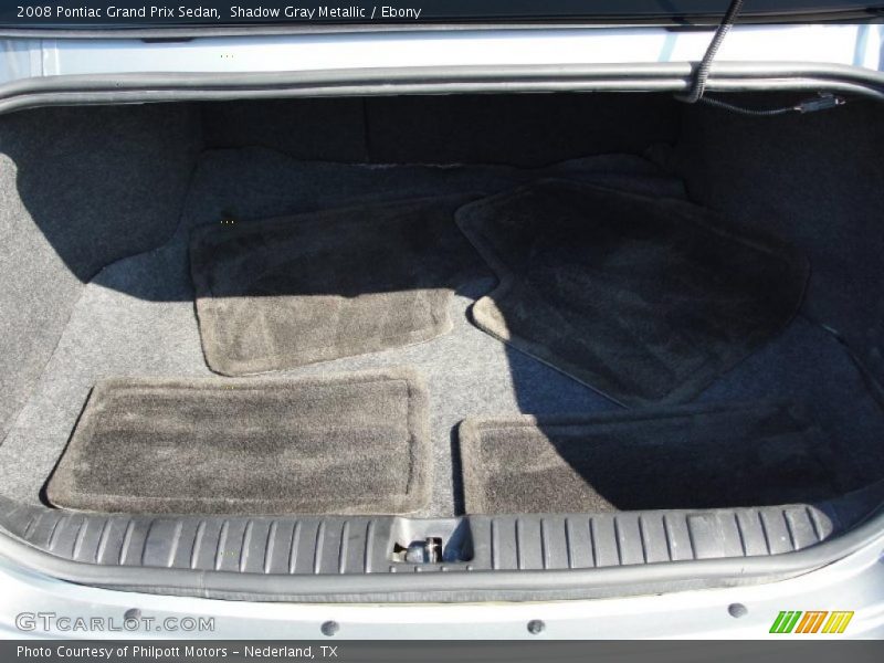 Shadow Gray Metallic / Ebony 2008 Pontiac Grand Prix Sedan