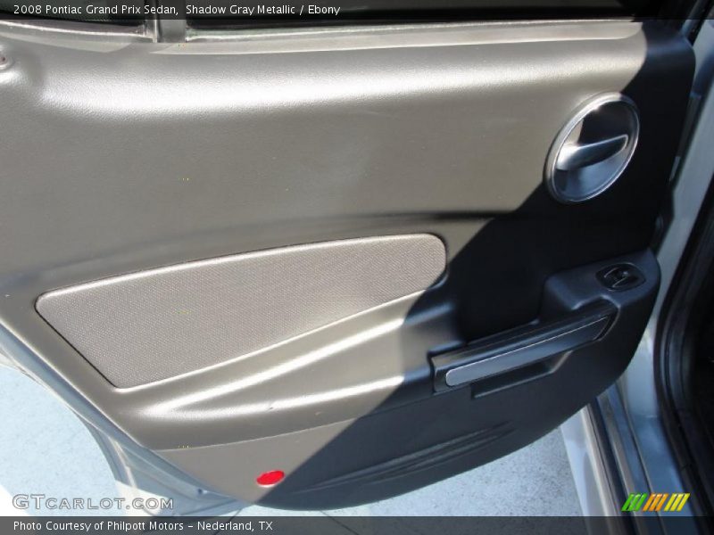 Shadow Gray Metallic / Ebony 2008 Pontiac Grand Prix Sedan