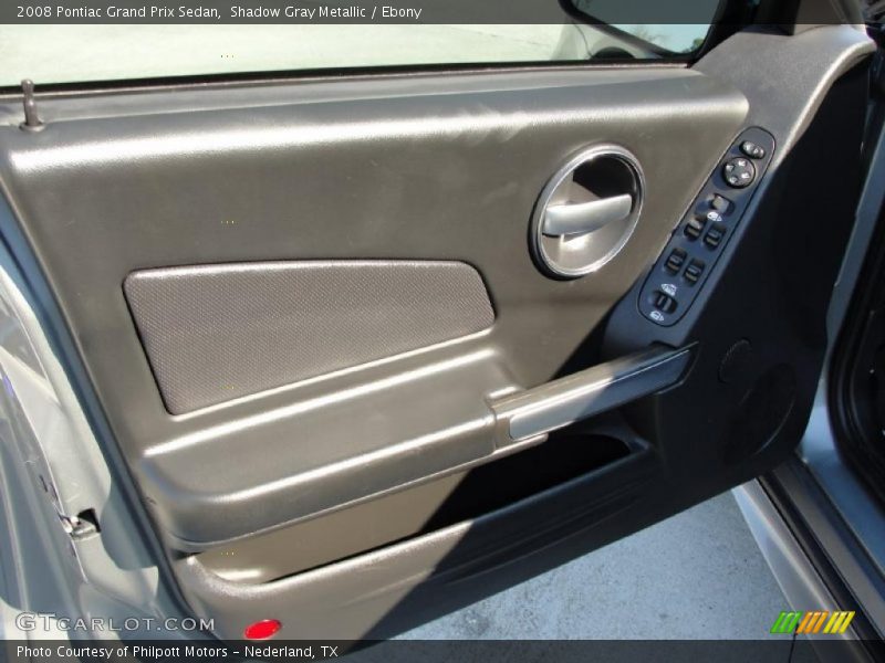 Shadow Gray Metallic / Ebony 2008 Pontiac Grand Prix Sedan