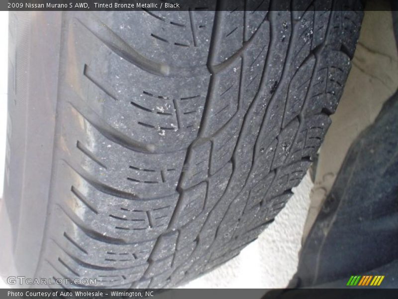 Tinted Bronze Metallic / Black 2009 Nissan Murano S AWD