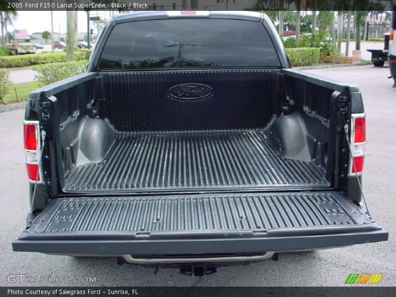 Black / Black 2005 Ford F150 Lariat SuperCrew