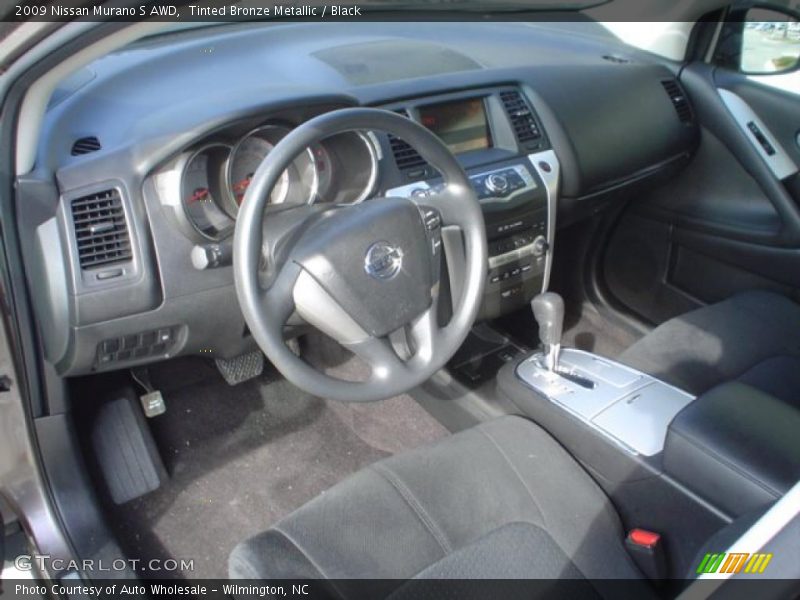 Tinted Bronze Metallic / Black 2009 Nissan Murano S AWD