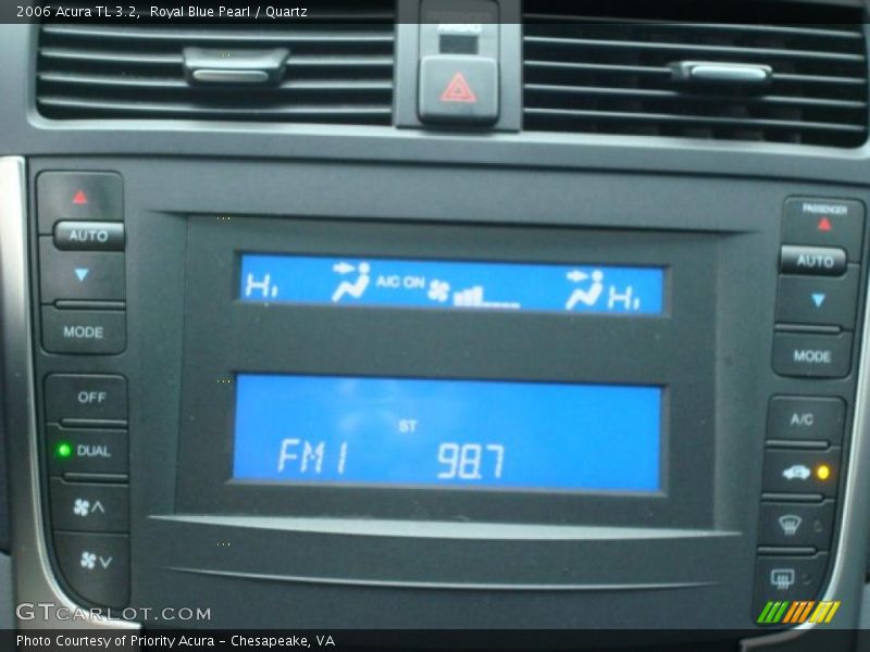 Royal Blue Pearl / Quartz 2006 Acura TL 3.2