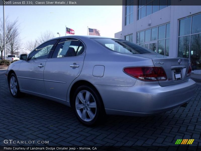 Classic Silver Metallic / Black 2005 Lexus ES 330