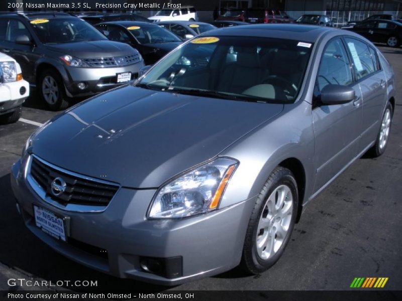 Precision Gray Metallic / Frost 2007 Nissan Maxima 3.5 SL
