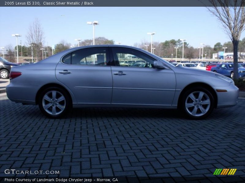 Classic Silver Metallic / Black 2005 Lexus ES 330