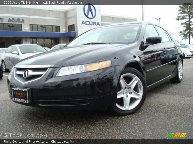 Nighthawk Black Pearl / Parchment 2006 Acura TL 3.2