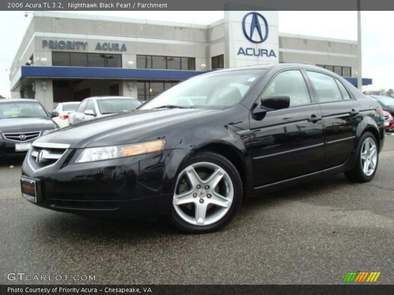 Nighthawk Black Pearl / Parchment 2006 Acura TL 3.2