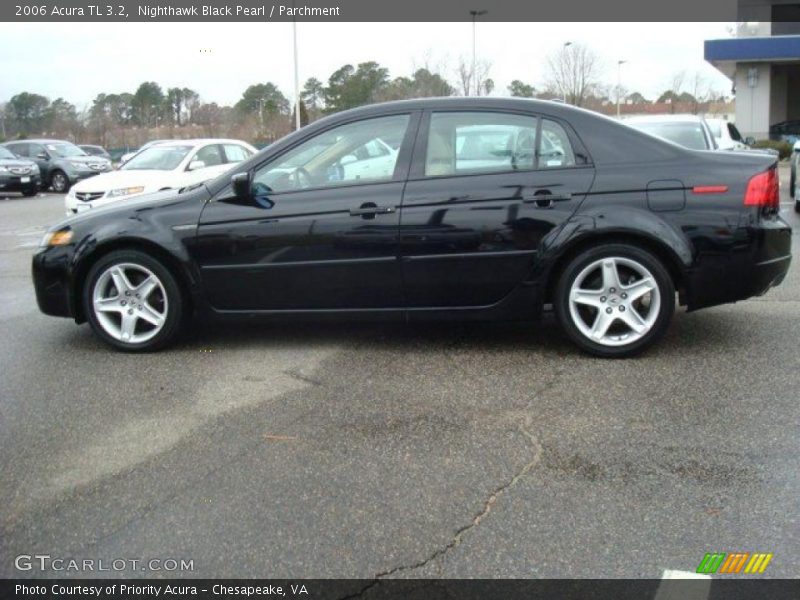 Nighthawk Black Pearl / Parchment 2006 Acura TL 3.2