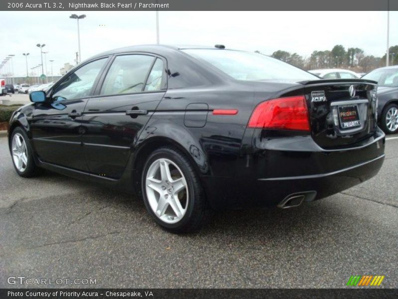 Nighthawk Black Pearl / Parchment 2006 Acura TL 3.2