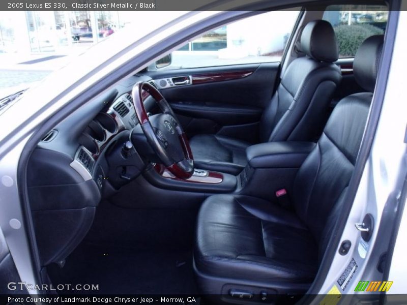 Classic Silver Metallic / Black 2005 Lexus ES 330