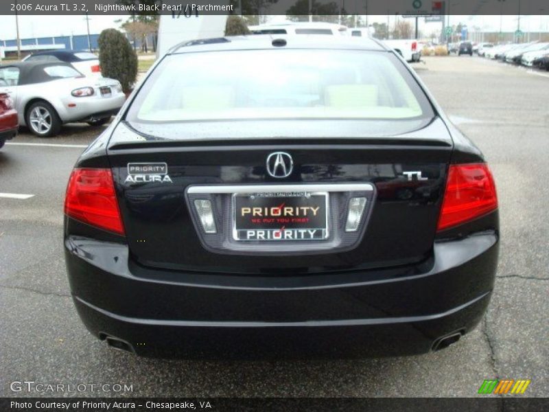 Nighthawk Black Pearl / Parchment 2006 Acura TL 3.2