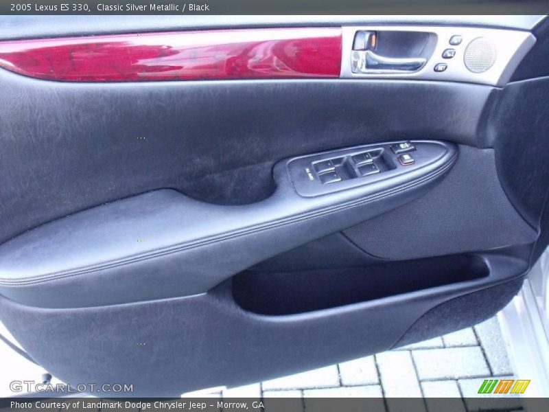 Classic Silver Metallic / Black 2005 Lexus ES 330