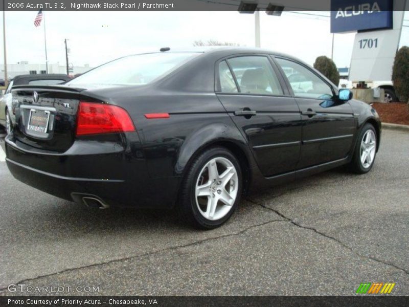 Nighthawk Black Pearl / Parchment 2006 Acura TL 3.2