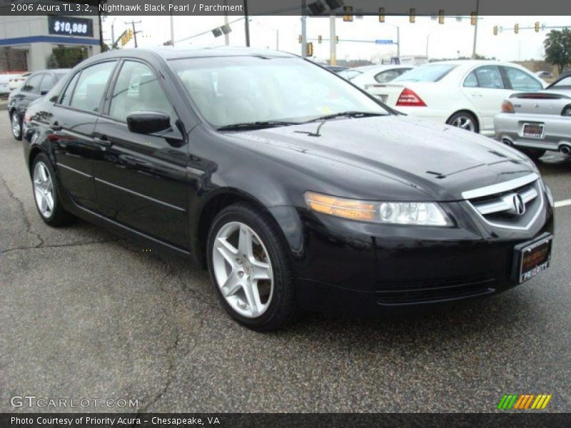 Nighthawk Black Pearl / Parchment 2006 Acura TL 3.2