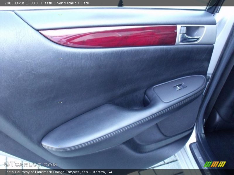 Classic Silver Metallic / Black 2005 Lexus ES 330