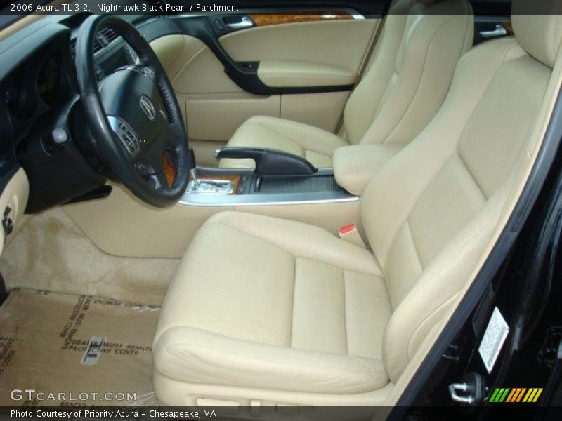 Nighthawk Black Pearl / Parchment 2006 Acura TL 3.2