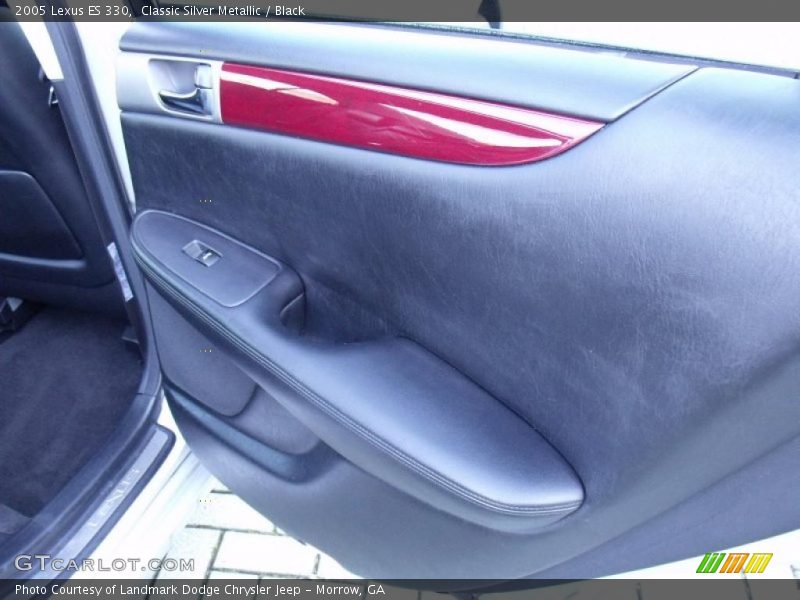 Classic Silver Metallic / Black 2005 Lexus ES 330