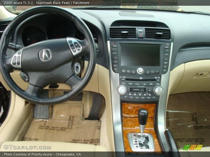 Nighthawk Black Pearl / Parchment 2006 Acura TL 3.2