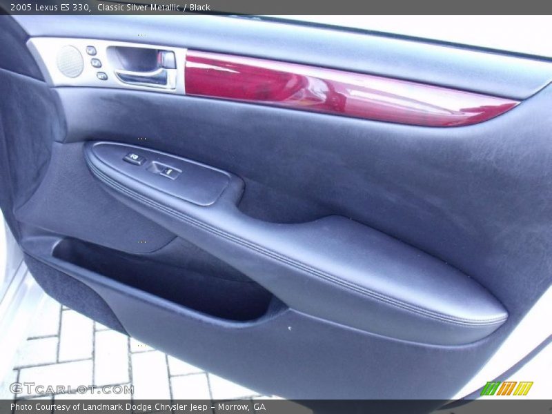 Classic Silver Metallic / Black 2005 Lexus ES 330