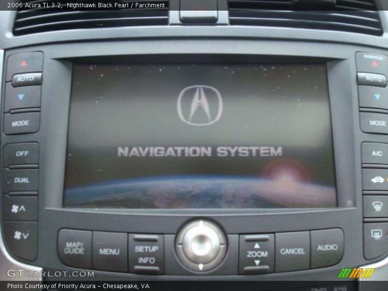 Nighthawk Black Pearl / Parchment 2006 Acura TL 3.2