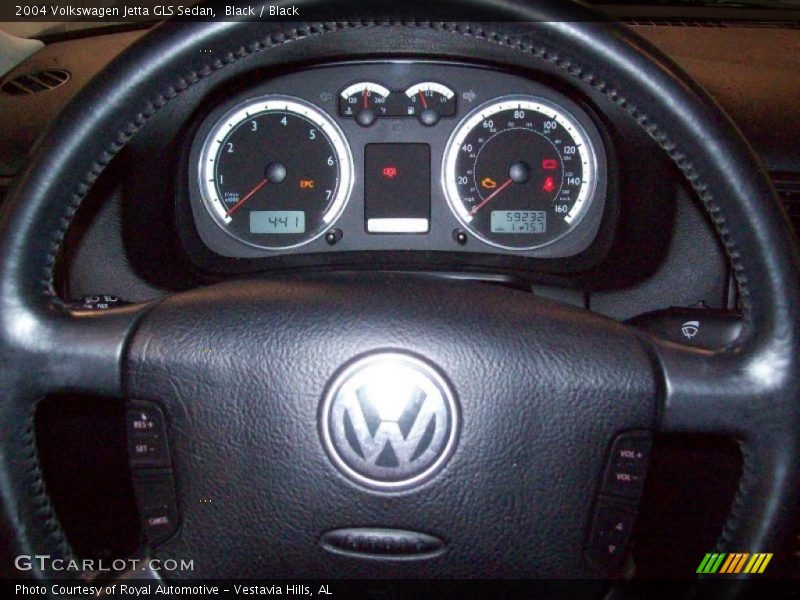 Black / Black 2004 Volkswagen Jetta GLS Sedan