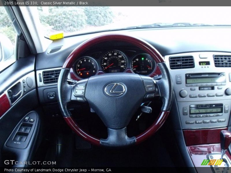 Classic Silver Metallic / Black 2005 Lexus ES 330