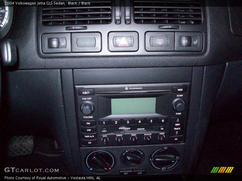Black / Black 2004 Volkswagen Jetta GLS Sedan