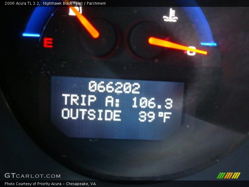 Nighthawk Black Pearl / Parchment 2006 Acura TL 3.2