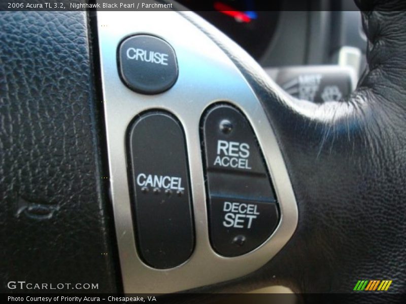 Nighthawk Black Pearl / Parchment 2006 Acura TL 3.2