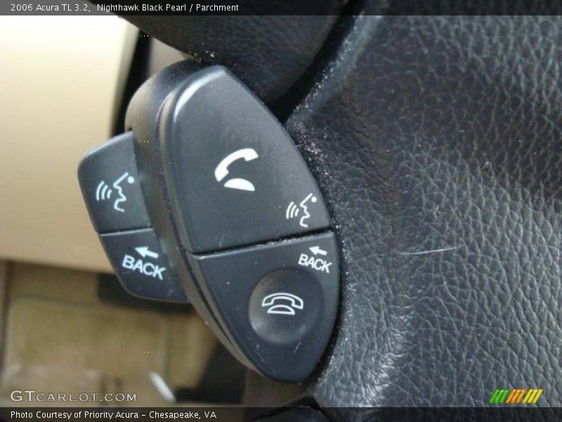 Nighthawk Black Pearl / Parchment 2006 Acura TL 3.2