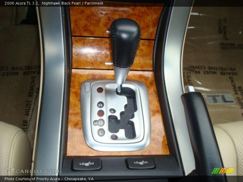 Nighthawk Black Pearl / Parchment 2006 Acura TL 3.2